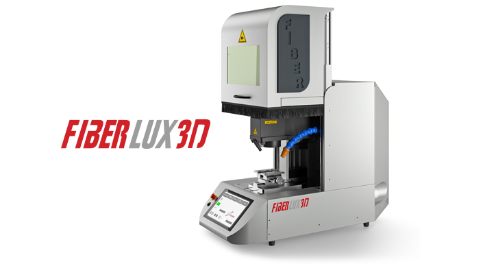 Marking curved surfaces/not planar surfaces has never been easier: discover FiberLux 3D by Elettrolaser